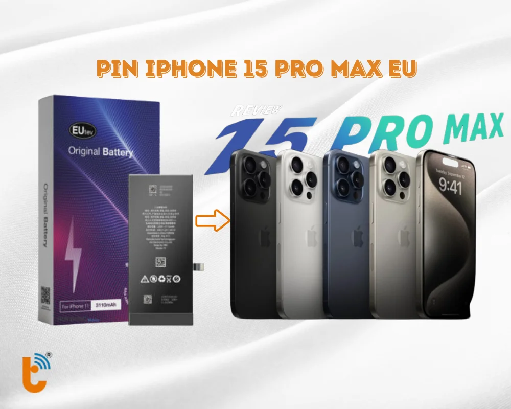 Pin iPhone 15 Pro Max EU