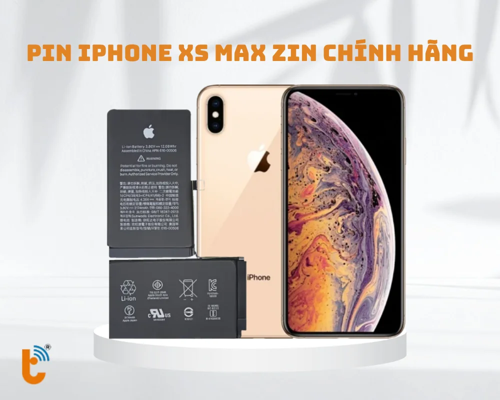Pin iPhone Xs Max Zin chính hãng