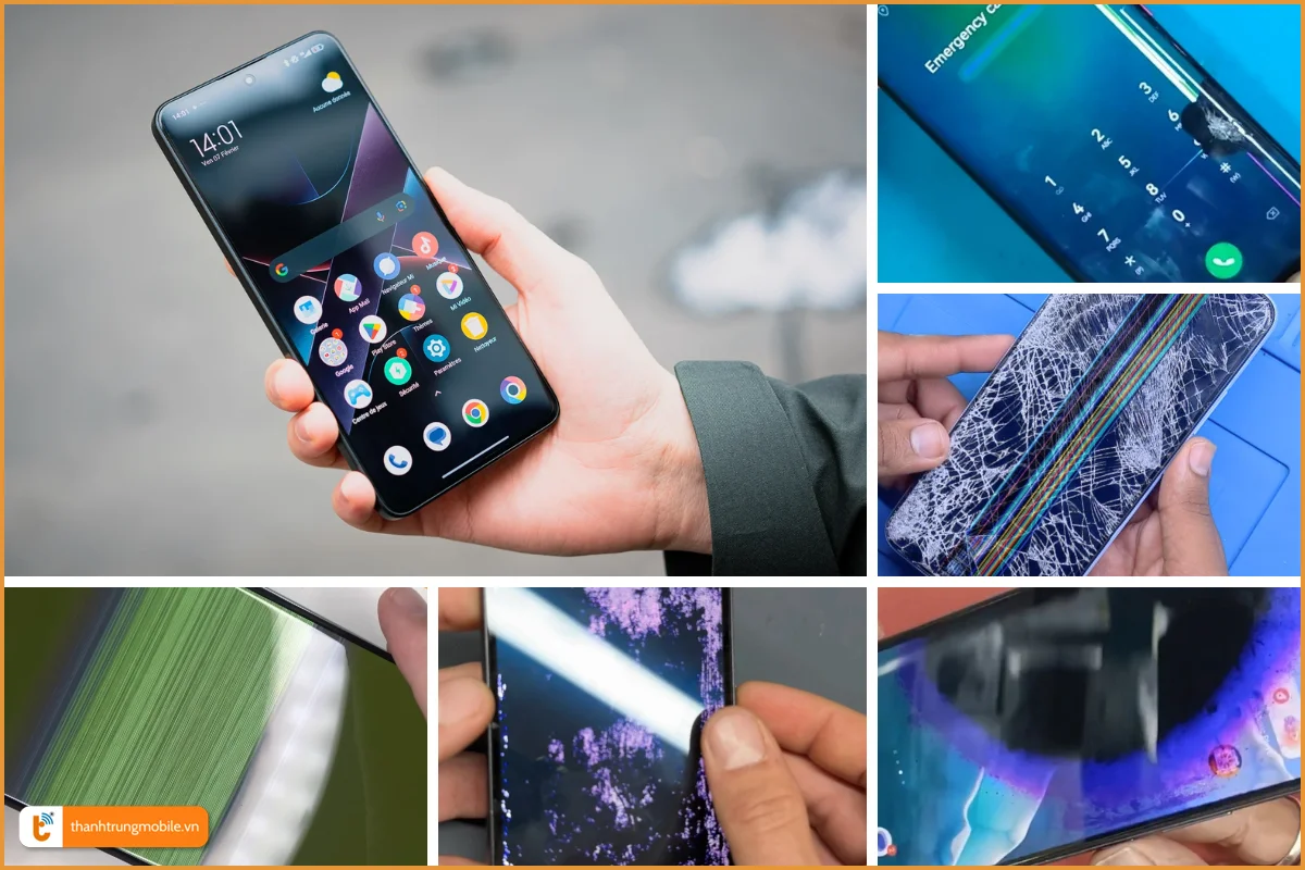 POCO X7 Pro và các lỗi màn hình thường gặp