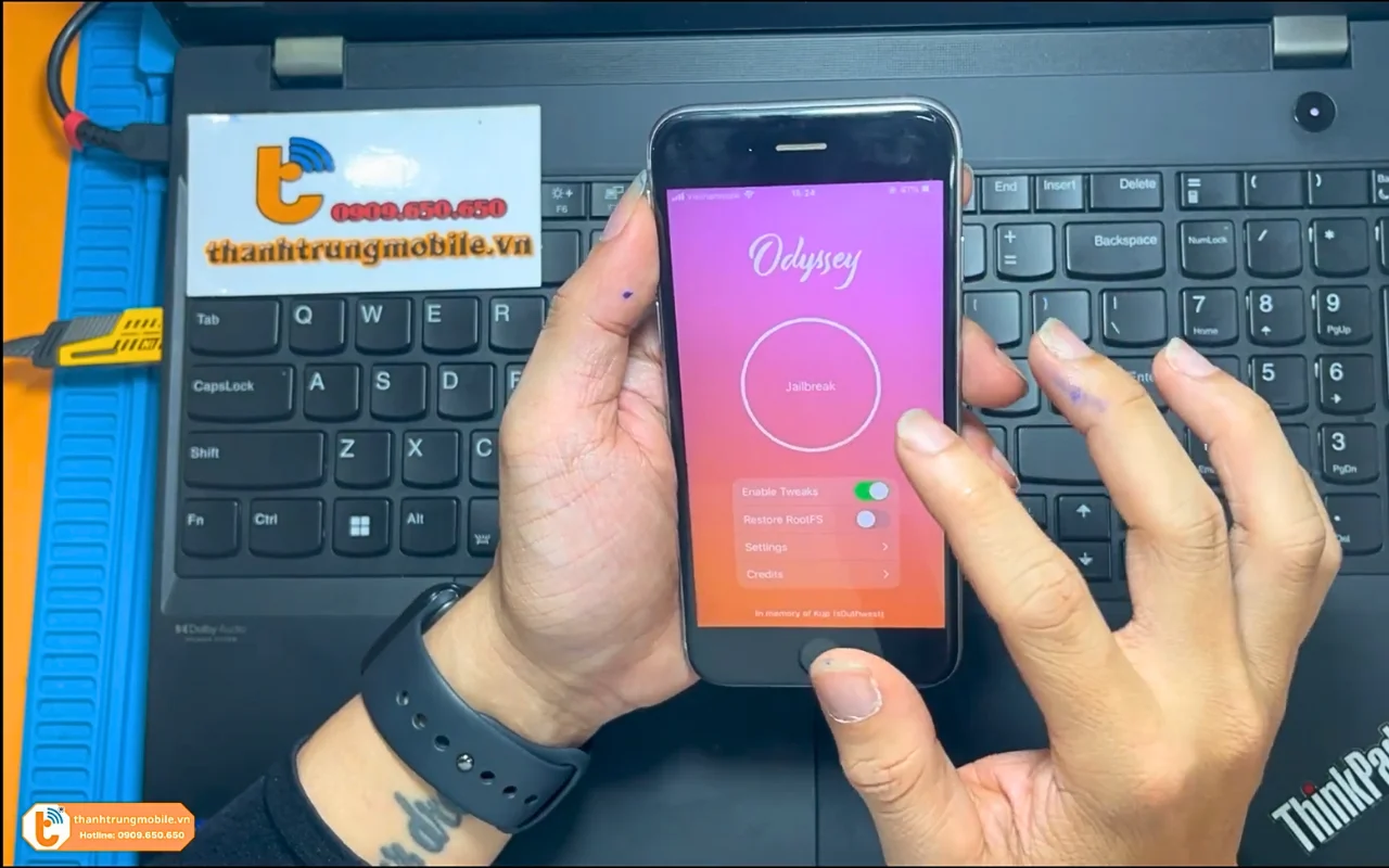 Quy trình an toàn với Odyssey