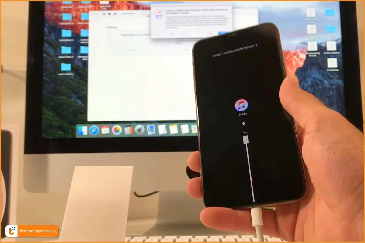 Quy trình chạy lại phần mềm iPhone Xs Max