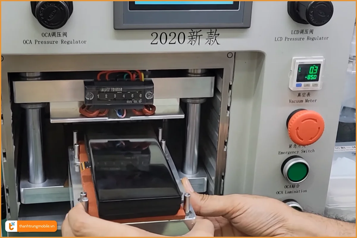 Quy trình ép kính Google Pixel 7A chuyên nghiệp