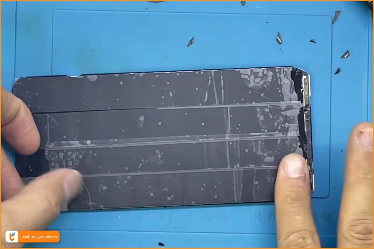 Quy trình ép kính Samsung Galaxy A02