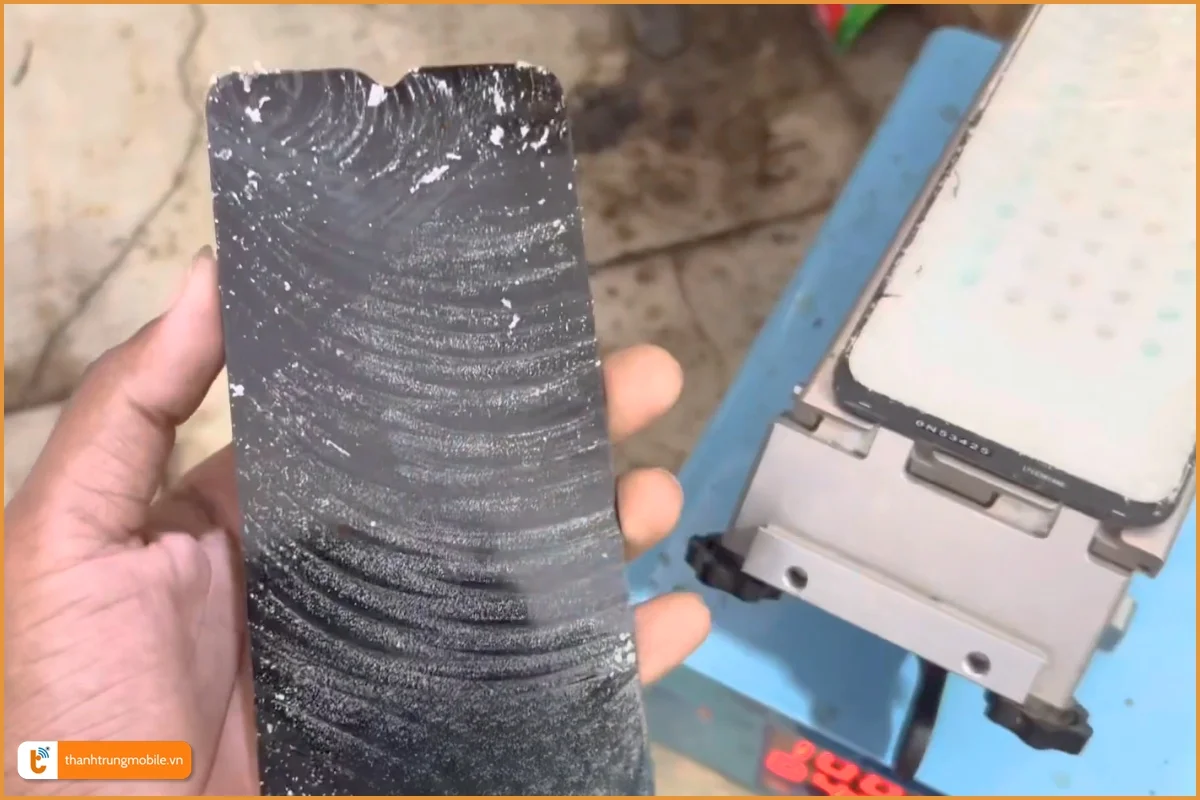 Quy trình ép kính Samsung Galaxy A14