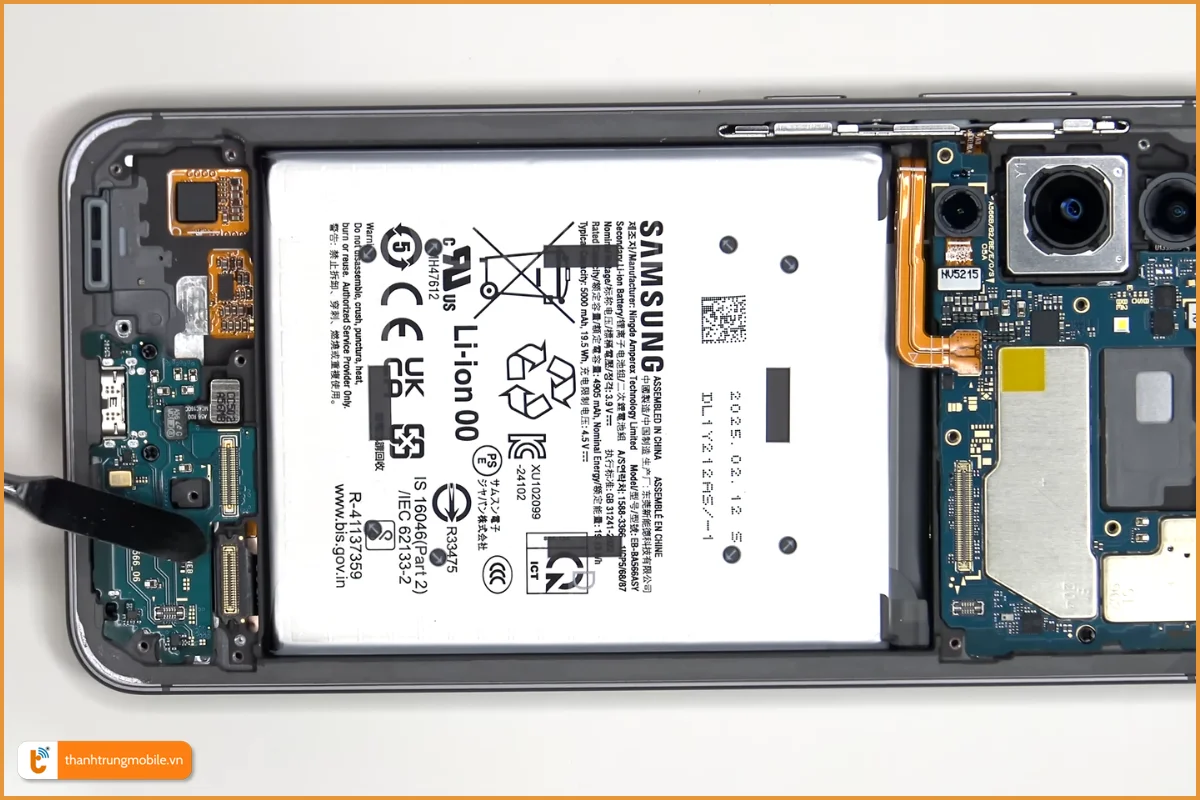 Quy trình thay chân sạc Samsung Galaxy A56 5G