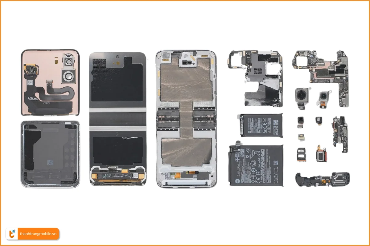 Quy trình thay chân sạc Xiaomi Mix Flip