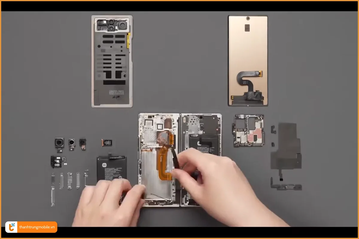 Quy trình thay chân sạc Xiaomi Mix Fold 2