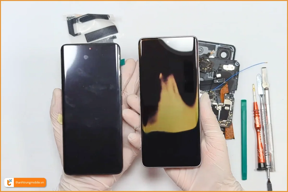 Quy trình thay màn hình Redmi Note 14 Pro Plus 5G