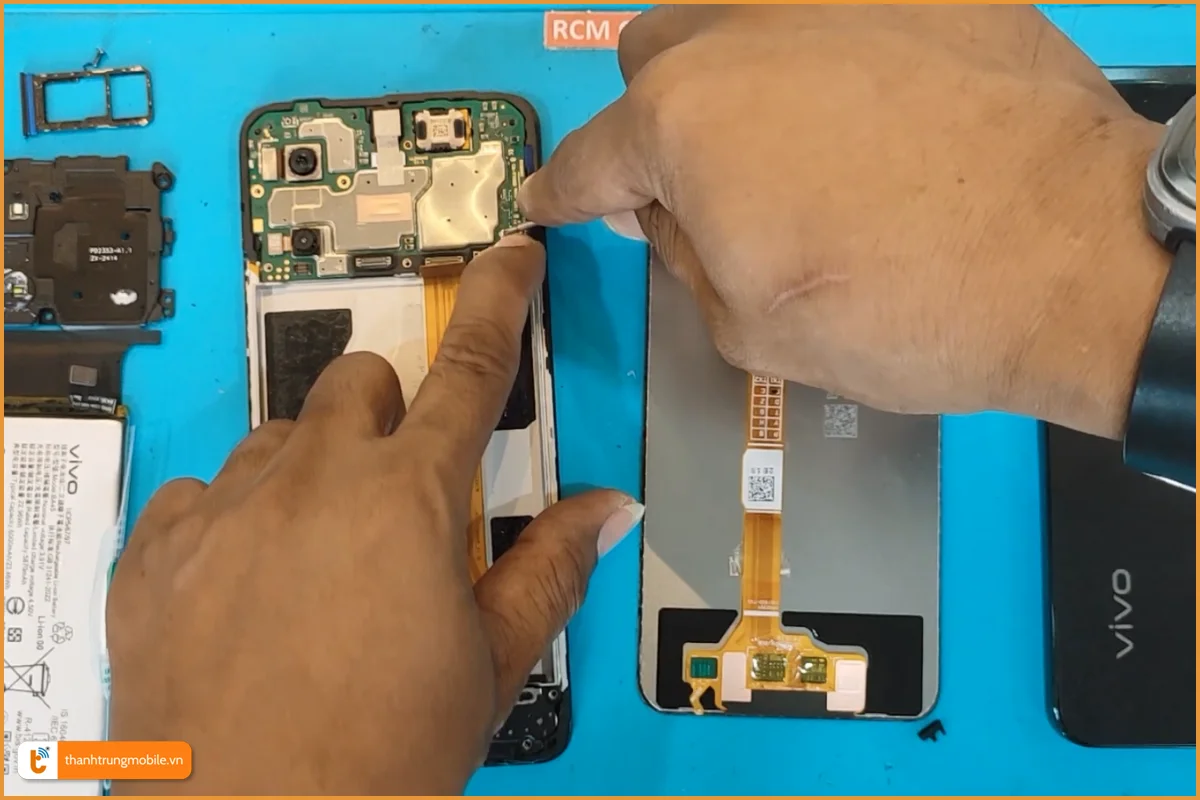 Quy trình thay màn hình Vivo Y29