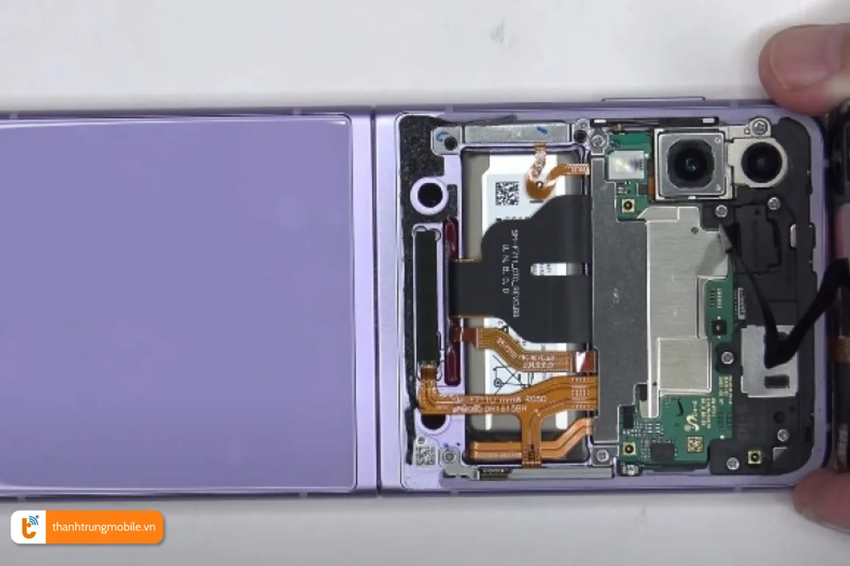 Quy trình thay mới rung Samsung Galaxy Z Flip 3