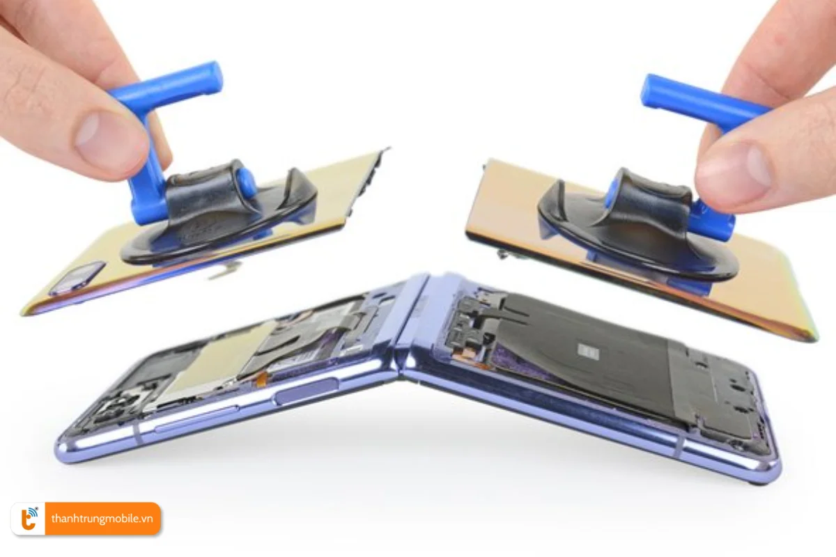 Quy trình thay mới rung Samsung Galaxy Z Flip