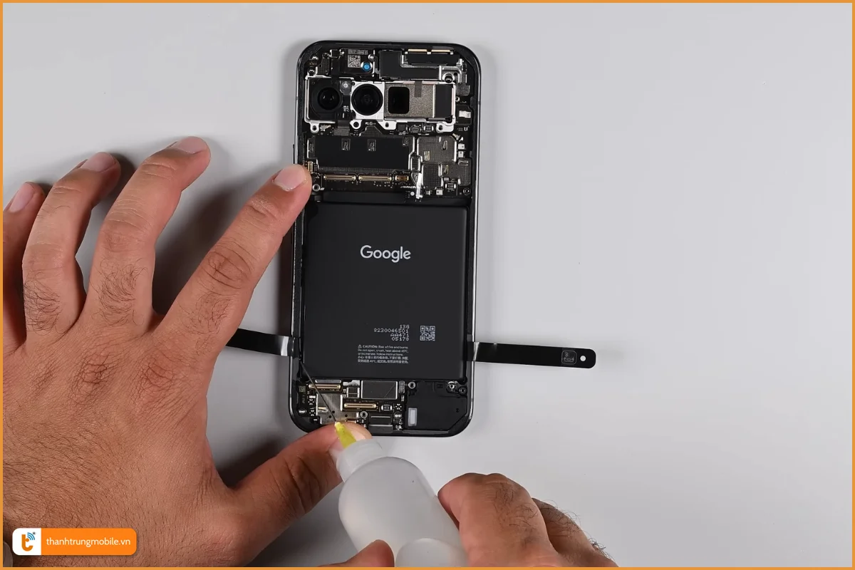 Quy trình thay pin Google Pixel 9 Pro XL