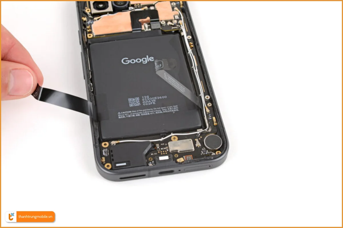 Quy trình thay pin Google Pixel 9A
