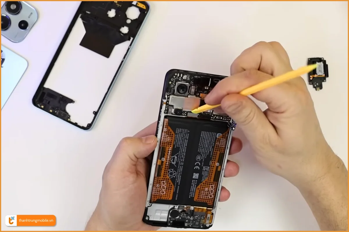 Quy trình thay pin Redmi Note 14 5G