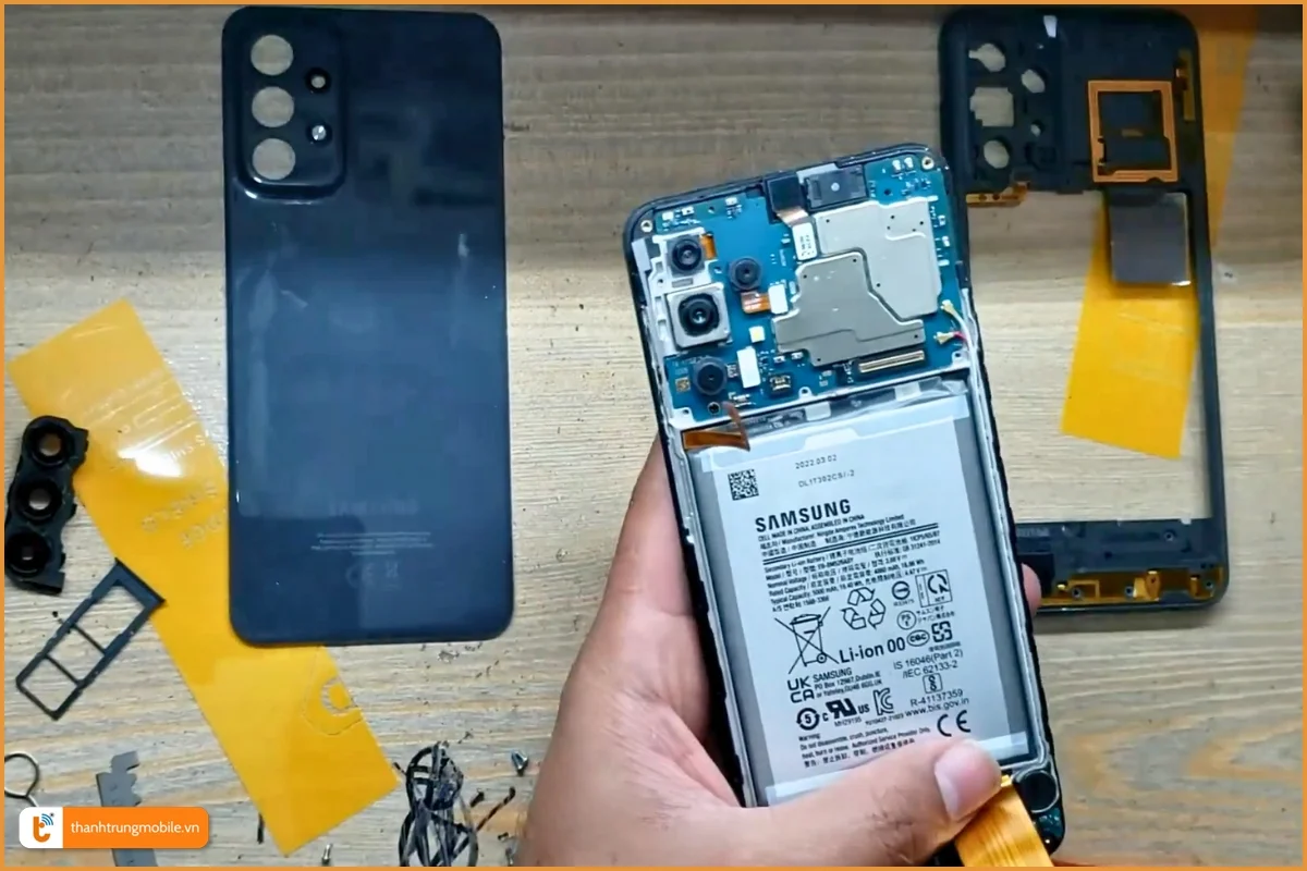 Quy trình Thay pin Samsung Galaxy A23