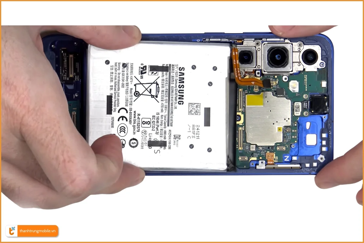 Quy trình thay pin Samsung Galaxy S25 Plus