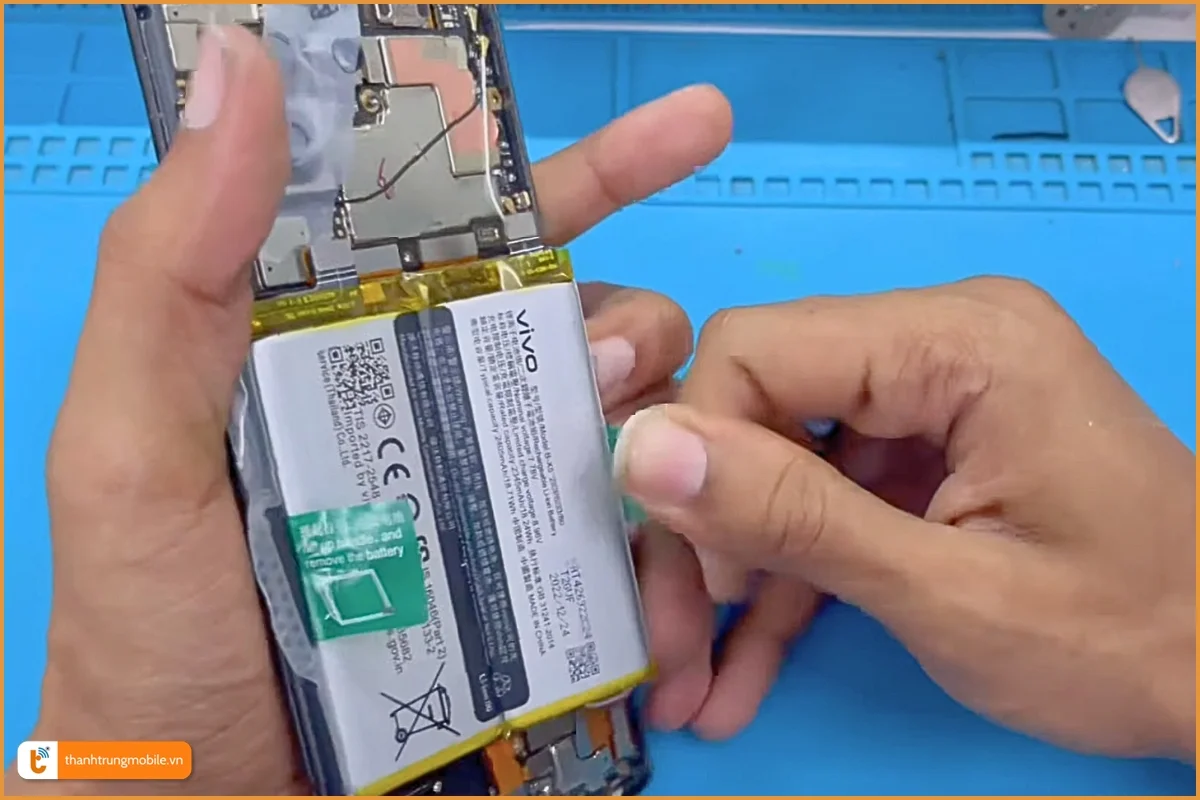 Quy trình thay pin Vivo X90 | X90S