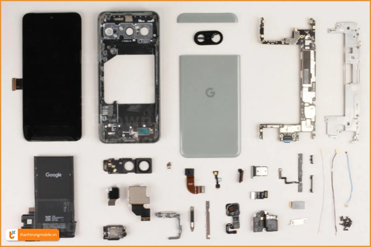 Quy trình thay vỏ Google Pixel 8