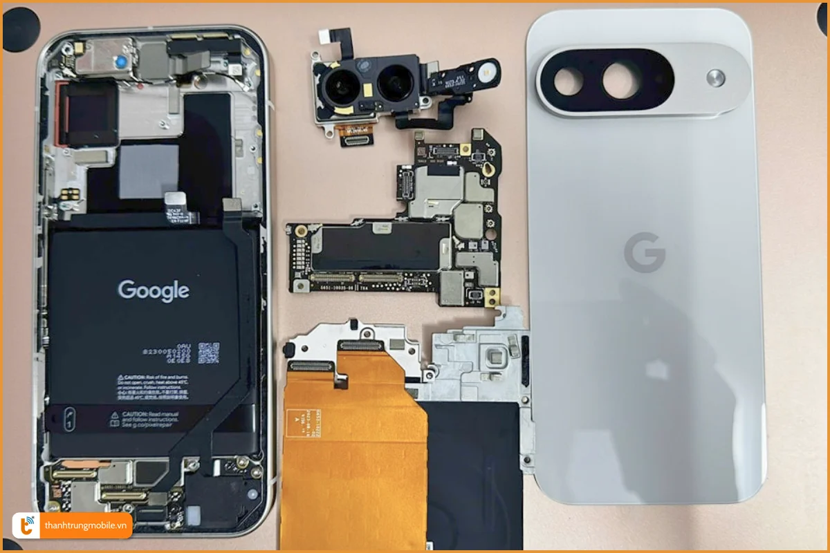 Quy trình thay vỏ Google Pixel 9 Pro
