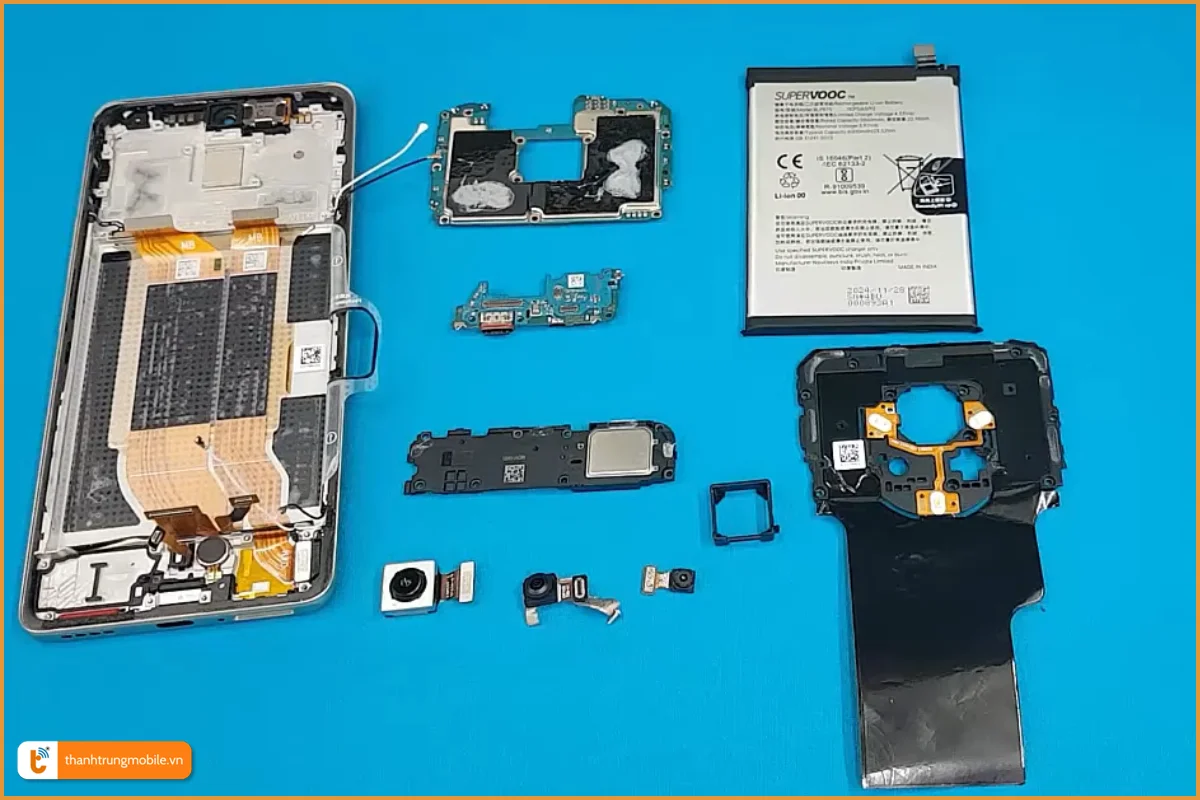 Quy trình thay vỏ Realme 14 Pro Plus 5G chuyên nghiệp