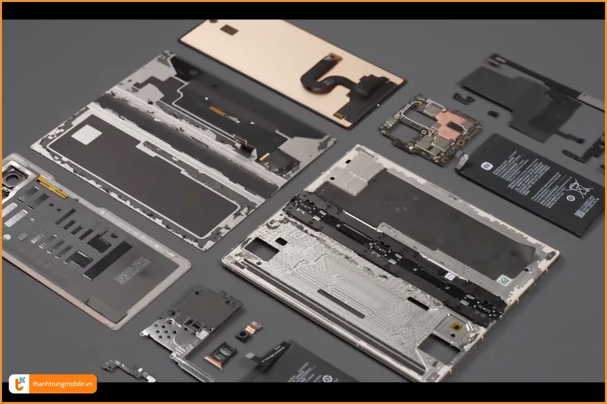 Quy trình thay vỏ Xiaomi Mix Fold 2