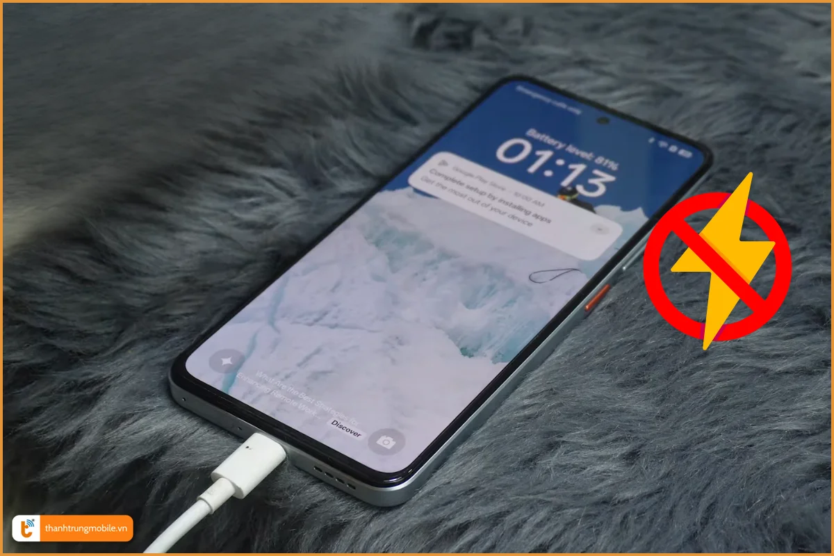 Realme 14 5G không nhận sạc