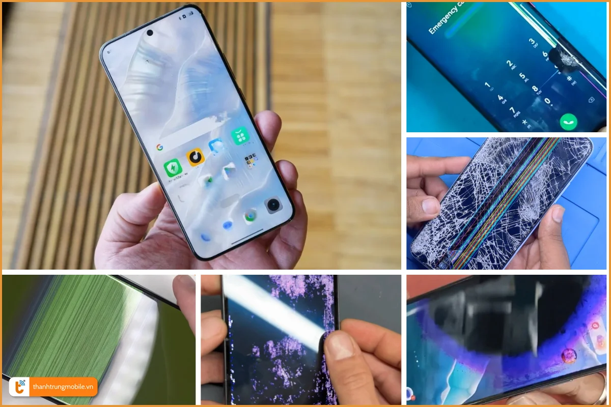 Realme 14 Pro+ 5G và các lỗi màn hình thường gặp