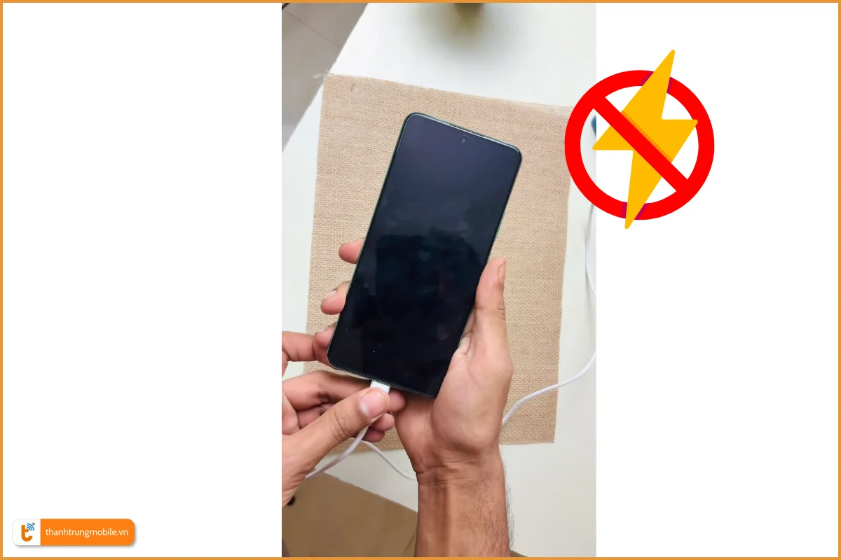 Realme 14T 5G không nhận sạc