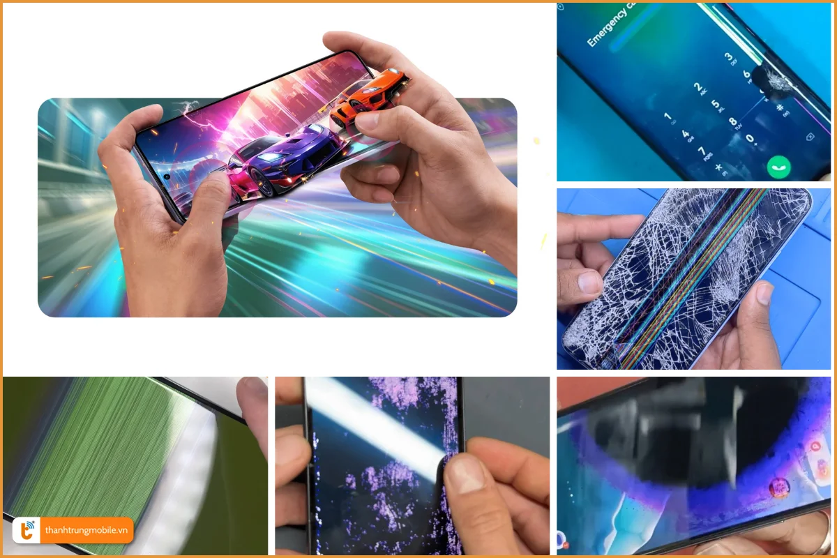 Realme 14T 5G và các lỗi màn hình thường gặp