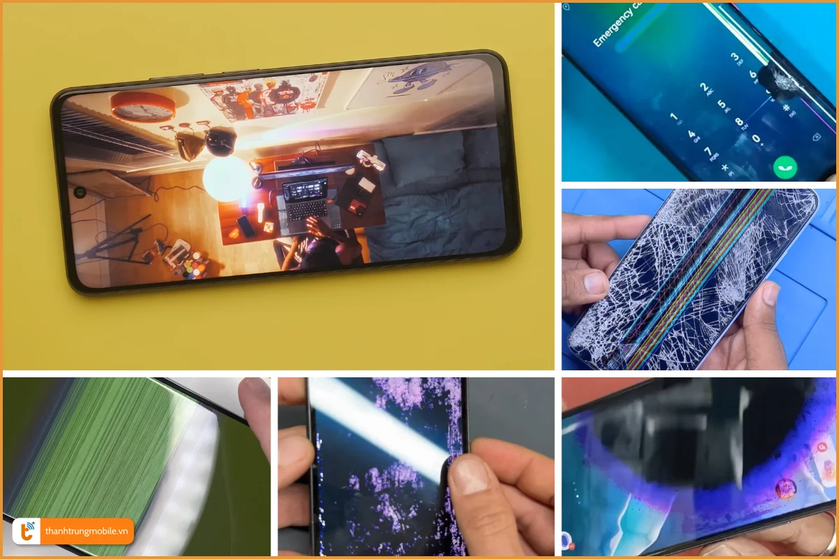 Realme C75 và các lỗi màn hình thường gặp