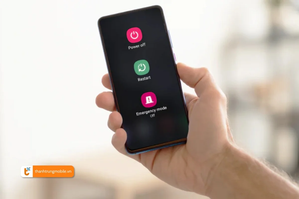 Restart_Khởi động lại Samsung