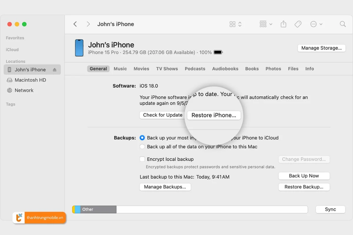 Restore_Khôi phục iPhone B1