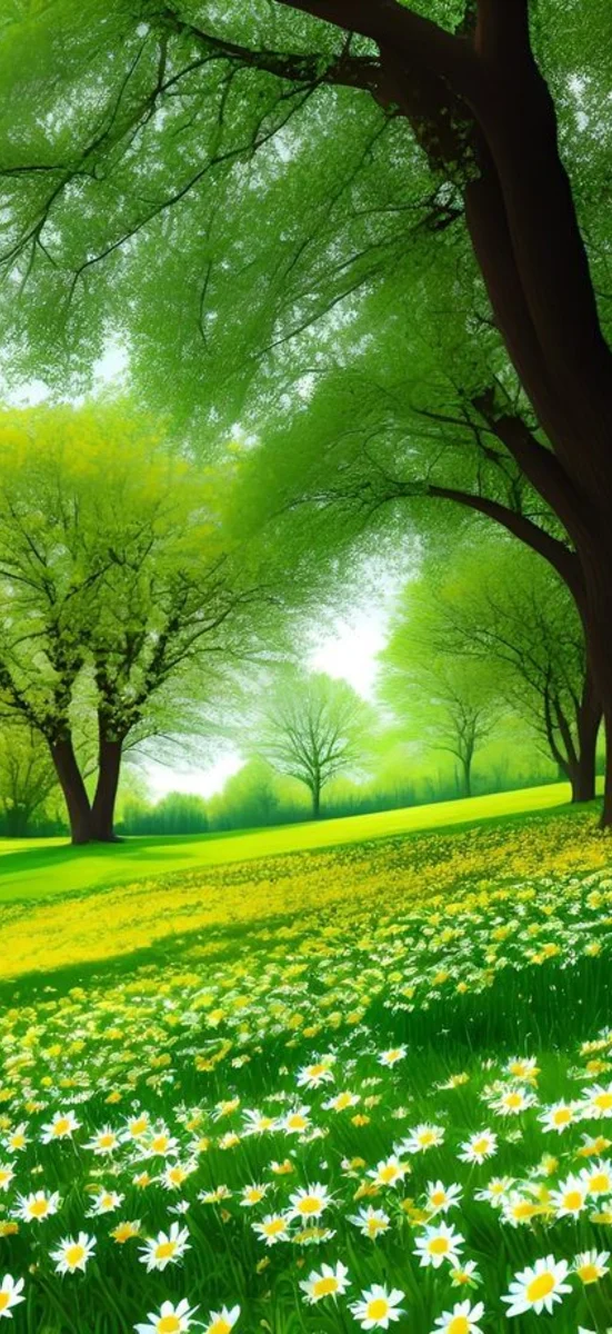 Rừng cây và thiên nhiên xanh mát 1