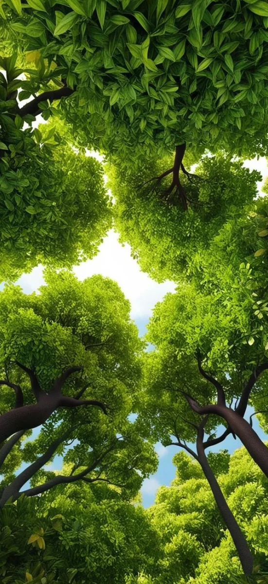 Rừng cây và thiên nhiên xanh mát 4