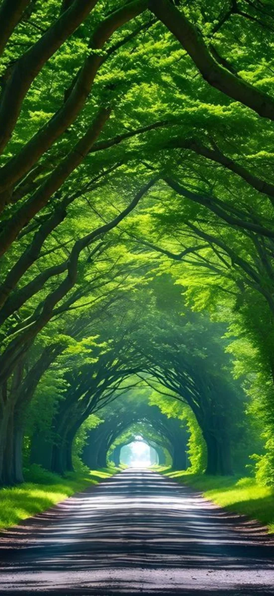 Rừng cây và thiên nhiên xanh mát 6