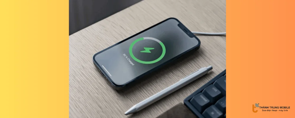 Sạc iPhone trong môi trường khô ráo