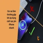 Sai lầm thường gặp khi áp dụng cách sạc pin iPhone nhanh