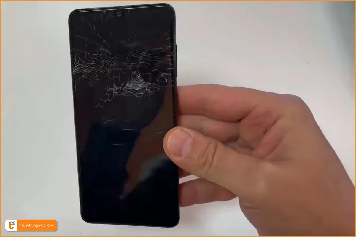 Samsung Galaxy A02 bể kính