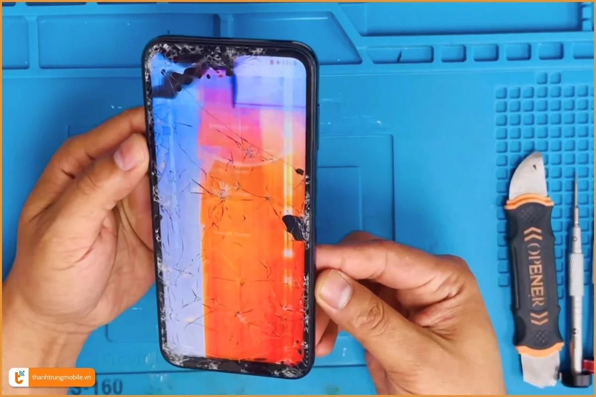 Samsung Galaxy A24 bể màn hình