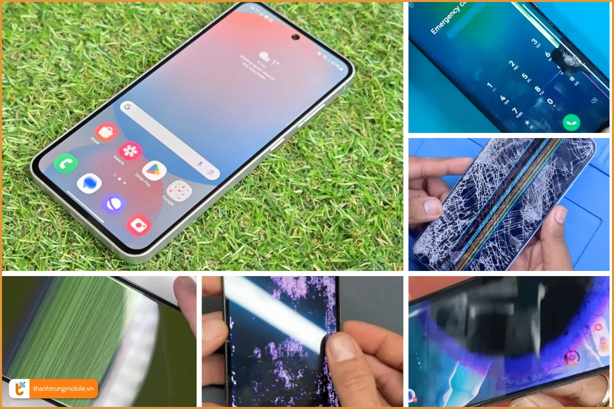 Samsung Galaxy S24 FE 5G và các lỗi màn hình thường gặp