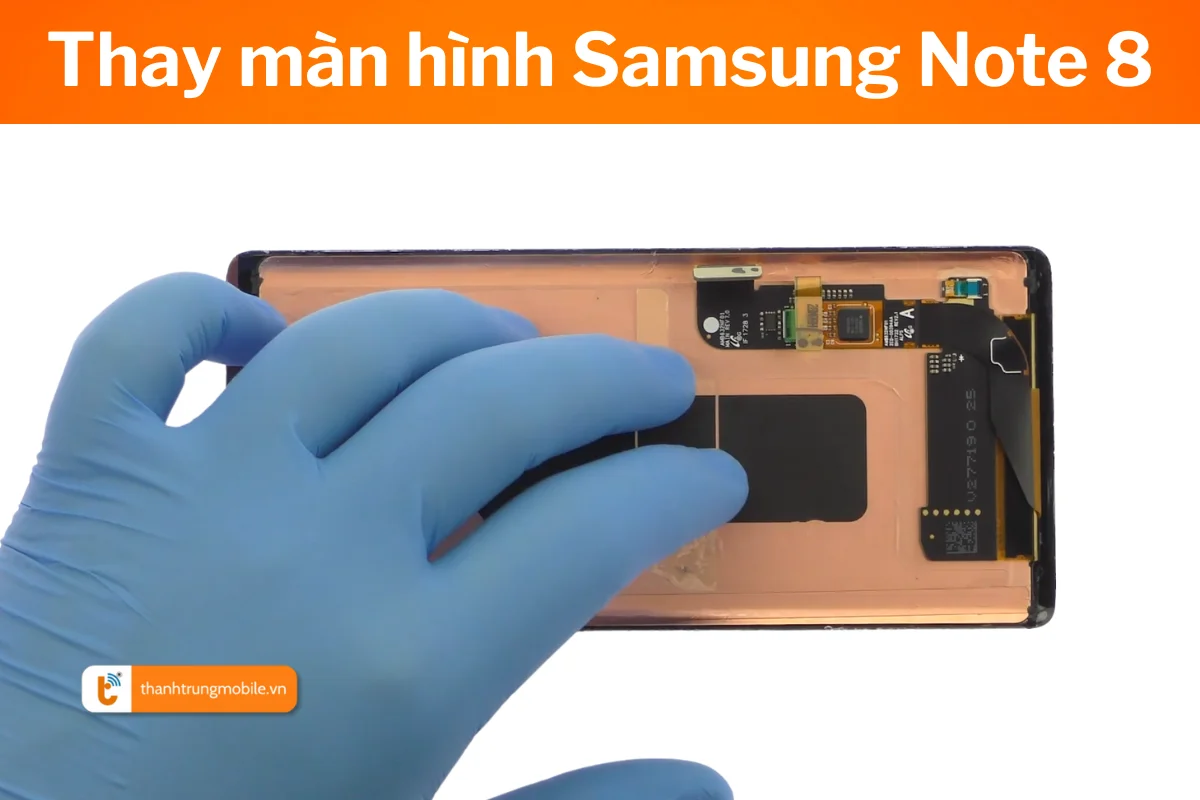 samsung note 8 ám màn hình