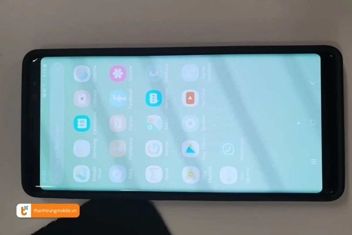 samsung note 8 bị ám màn hình