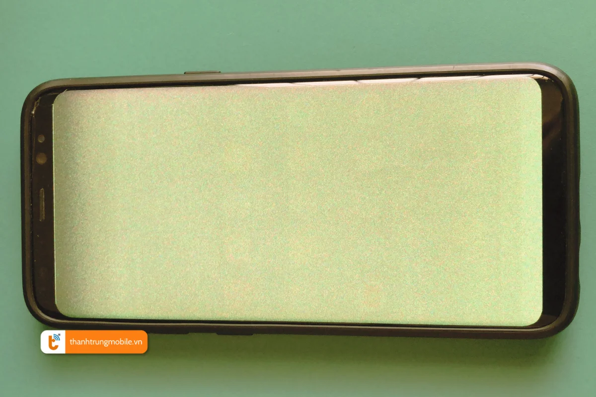 samsung s8 bị ám màn hình