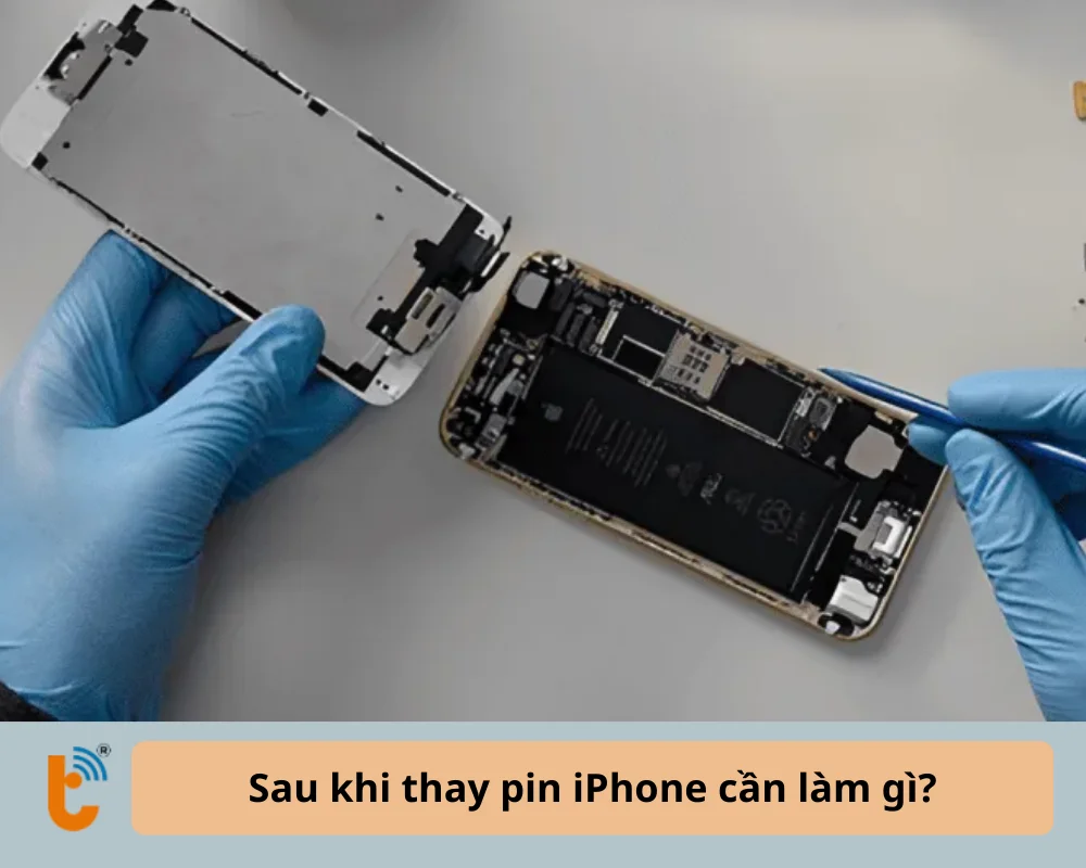 Sau khi thay pin iPhone cần làm gì?