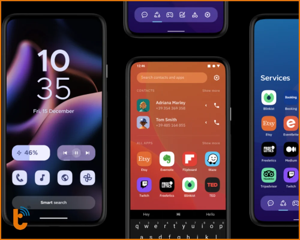 Smart Launcher 6 với giao diện gọn gàng và mượt mà