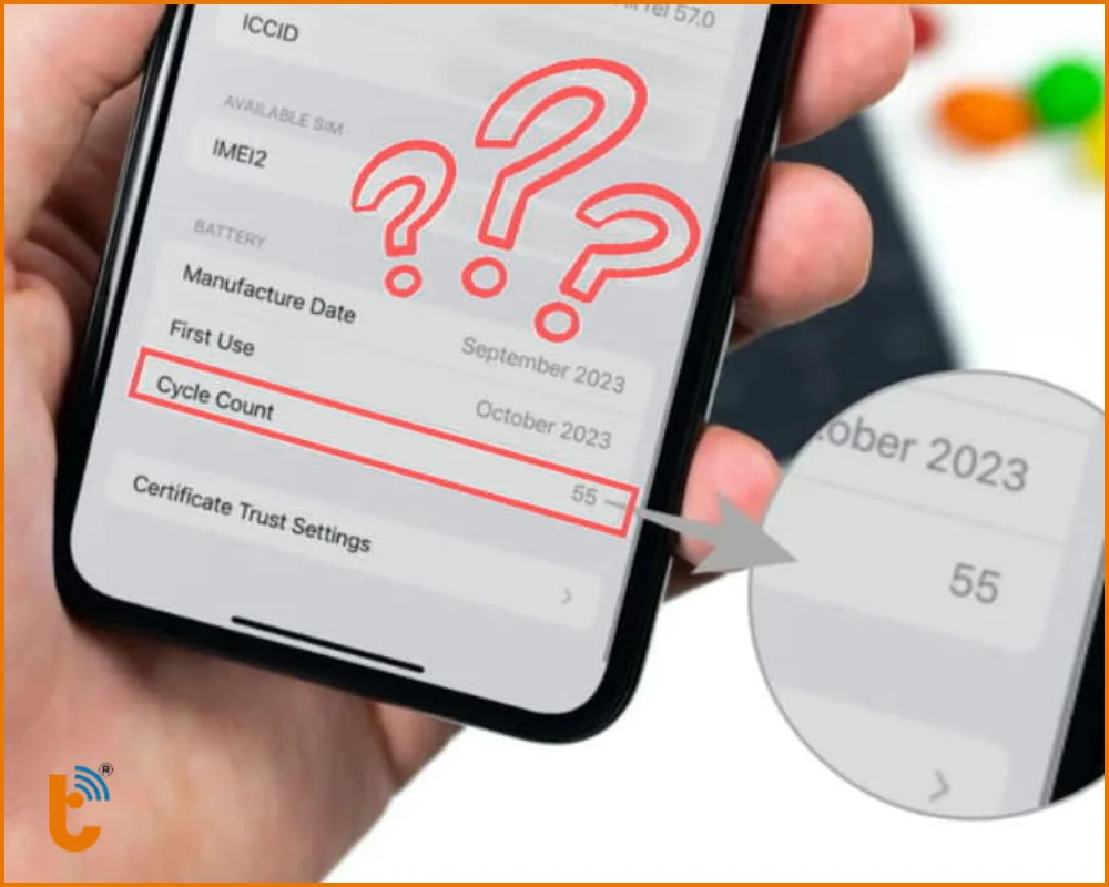 Số lần sạc có làm giả được không