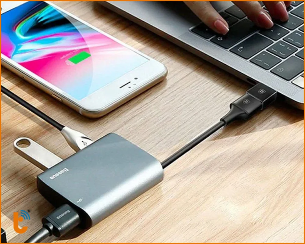 Sử dụng cáp USB kết nối trực tiếp với máy tính