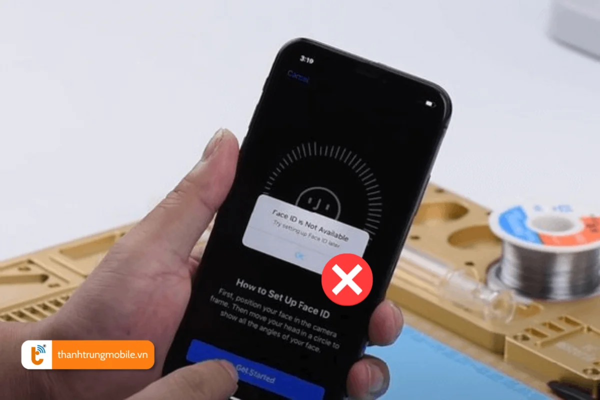 Quy trình sửa Face ID iPhone 11 Pro