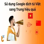 Hướng dẫn sử dụng Google dịch Việt sang Trung hiệu quả 2025