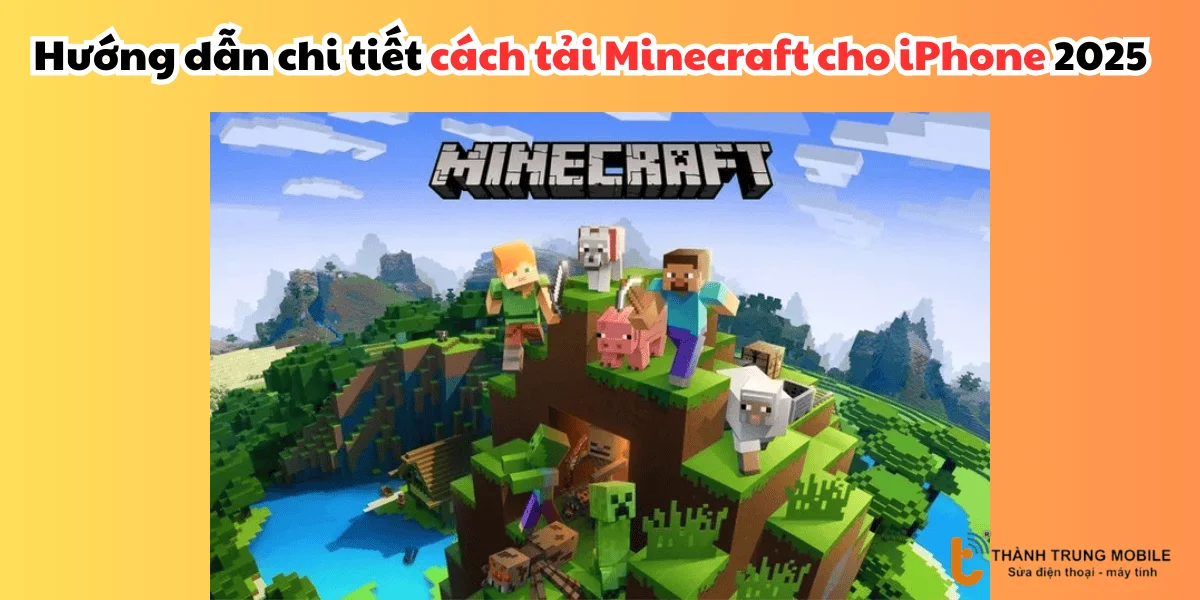 Tải Minecraft trên iPhone